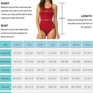 New Baleaf Women's Athletic Training Adjustable Strap One Piece Swimsuit.